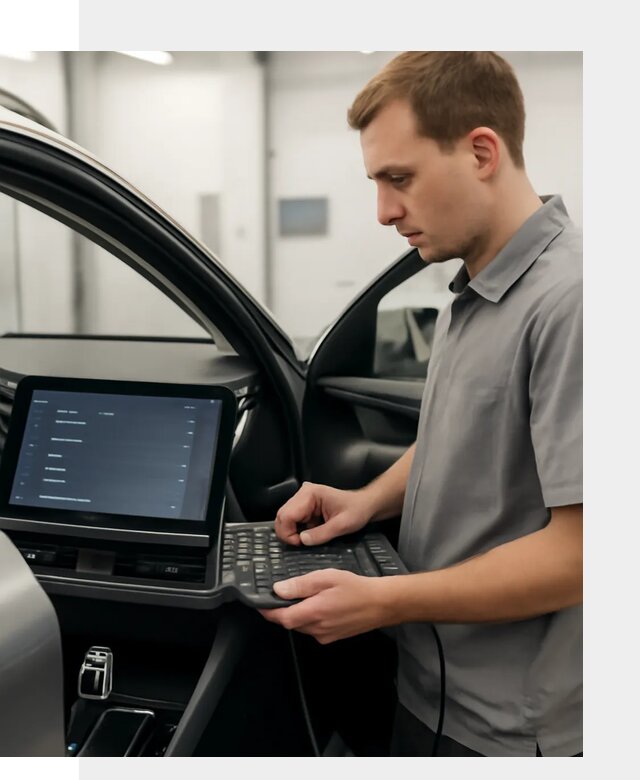 Русификация мультимедиа автомобилей Lynk Co в Мичуринске