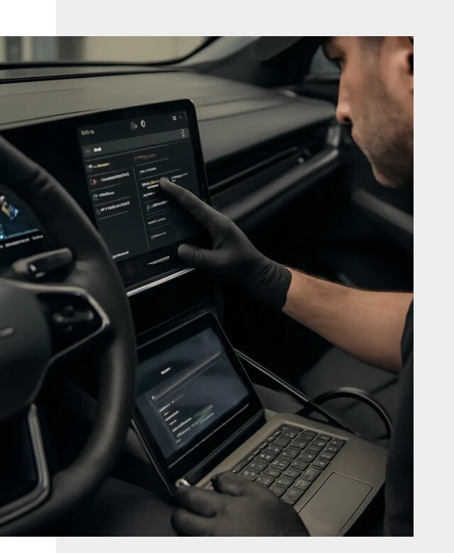 Русификация приборной панели Rising автомобиля в Мичуринске